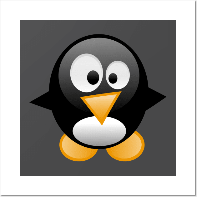 Happy penguin Wall Art by DrDesign